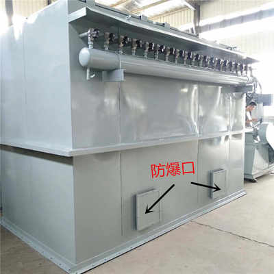 供應防爆口布袋除塵器脈沖單機200袋面粉廠用環評設備